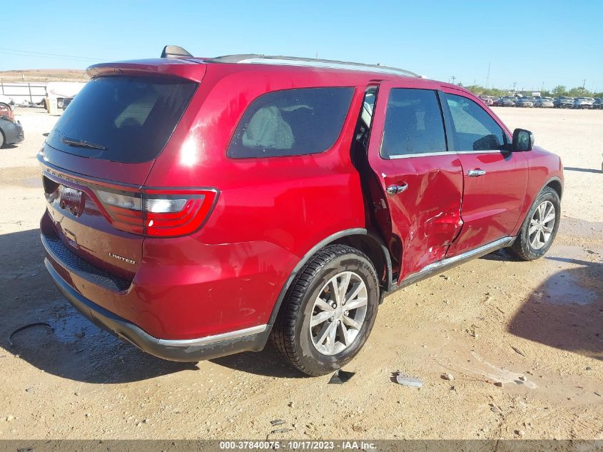2015 DODGE DURANGO LIMITED - 1C4RDHDG0FC132779