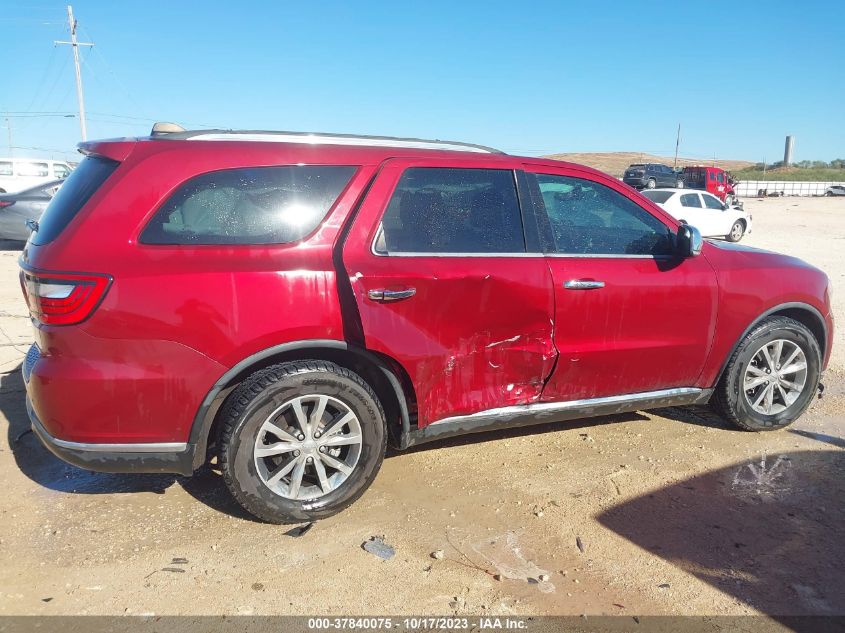 2015 DODGE DURANGO LIMITED - 1C4RDHDG0FC132779