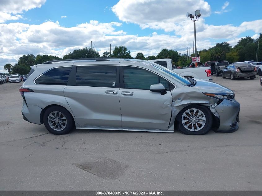 5TDYRKEC1NS102015 2022 TOYOTA SIENNA, photo no. 14