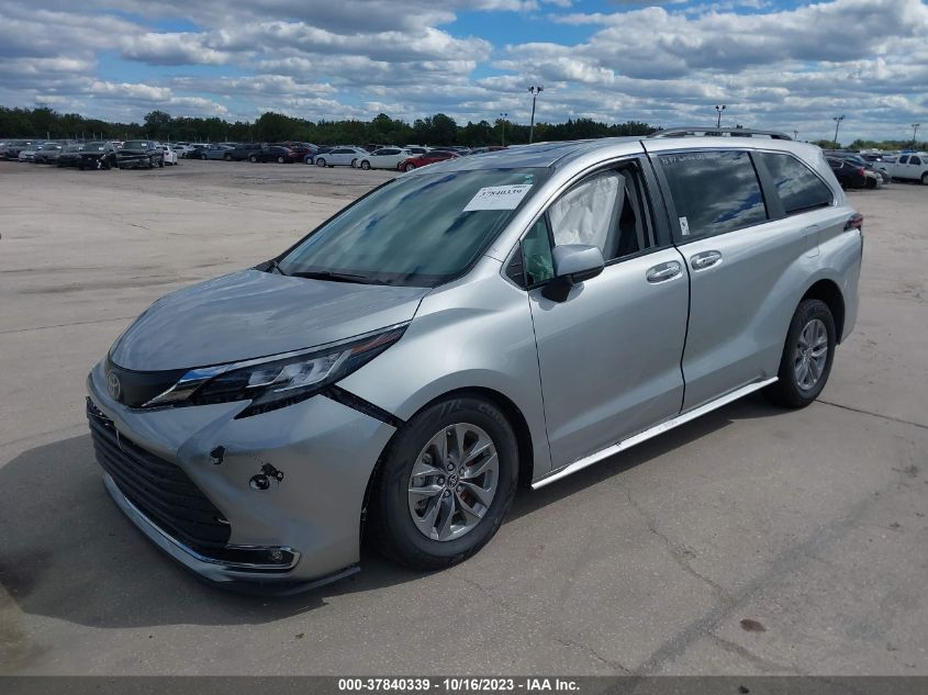 5TDYRKEC1NS102015 2022 TOYOTA SIENNA, photo no. 2