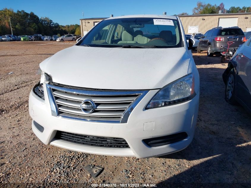 2013 NISSAN SENTRA S/SV/SR/SL - 3N1AB7AP4DL744585