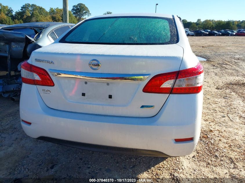 2013 NISSAN SENTRA S/SV/SR/SL - 3N1AB7AP4DL744585