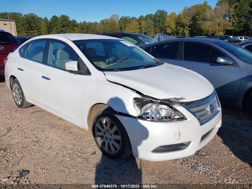 2013 NISSAN SENTRA S/SV/SR/SL - 3N1AB7AP4DL744585