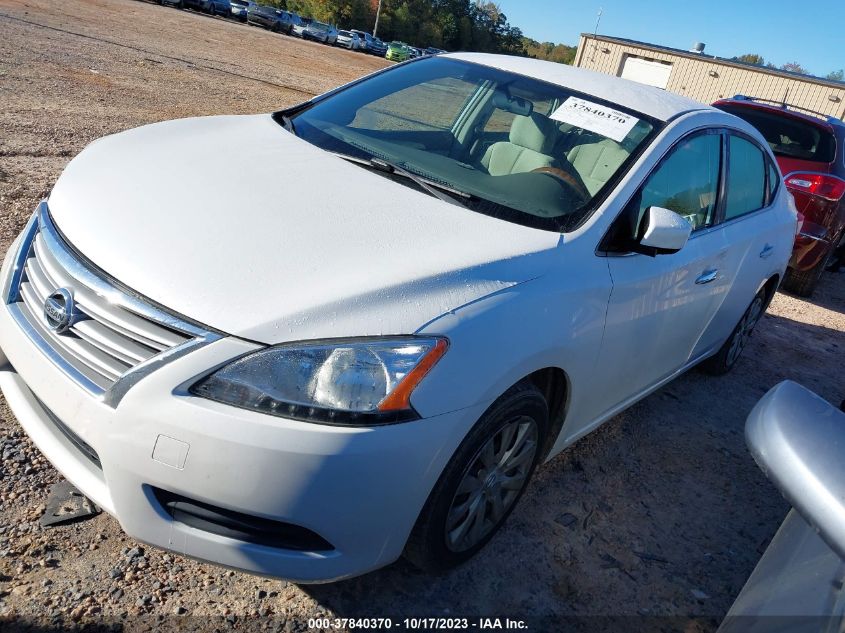 2013 NISSAN SENTRA S/SV/SR/SL - 3N1AB7AP4DL744585