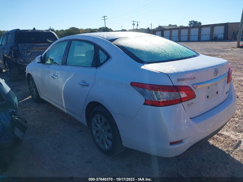 2013 NISSAN SENTRA S/SV/SR/SL - 3N1AB7AP4DL744585