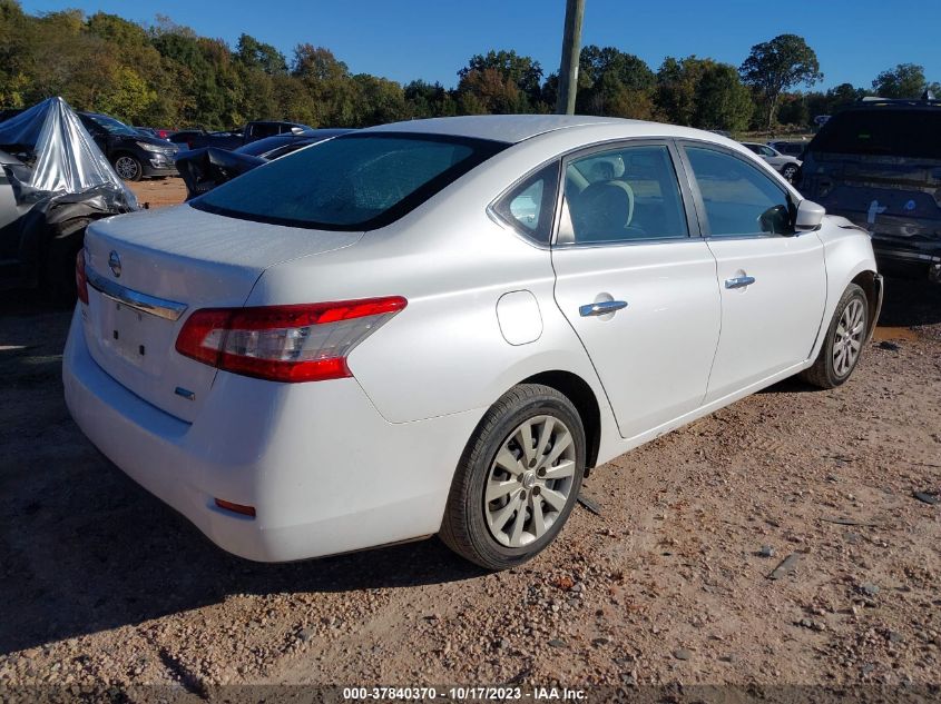 2013 NISSAN SENTRA S/SV/SR/SL - 3N1AB7AP4DL744585