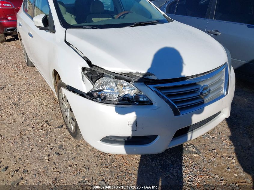 2013 NISSAN SENTRA S/SV/SR/SL - 3N1AB7AP4DL744585