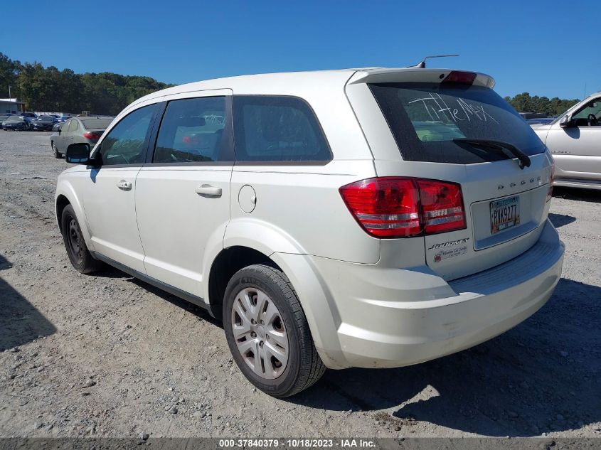 2014 DODGE JOURNEY AMERICAN VALUE PKG - 3C4PDCABXET193885