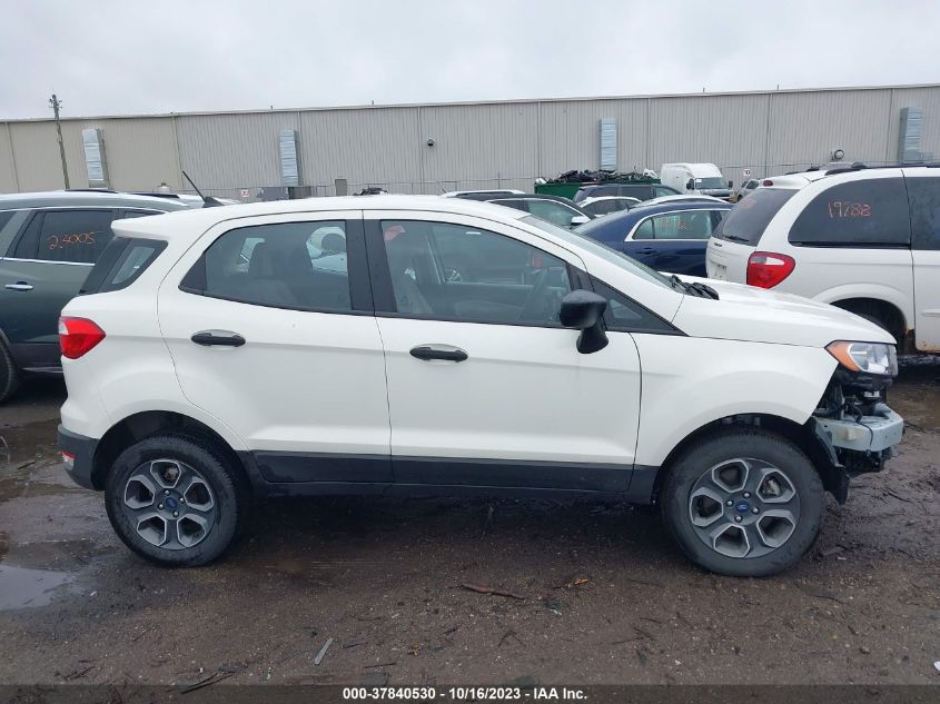 2021 FORD ECOSPORT S - MAJ6S3FL4MC425688