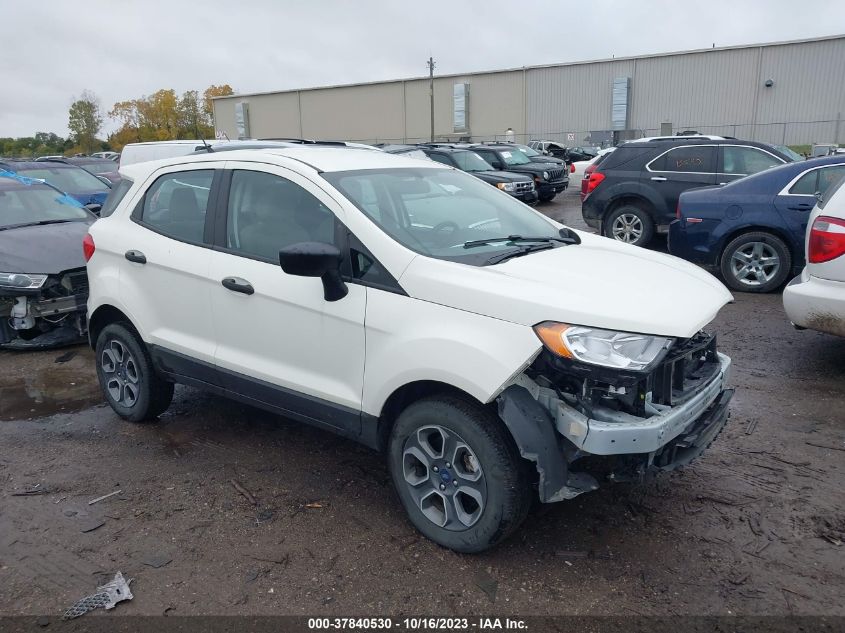 2021 FORD ECOSPORT S - MAJ6S3FL4MC425688