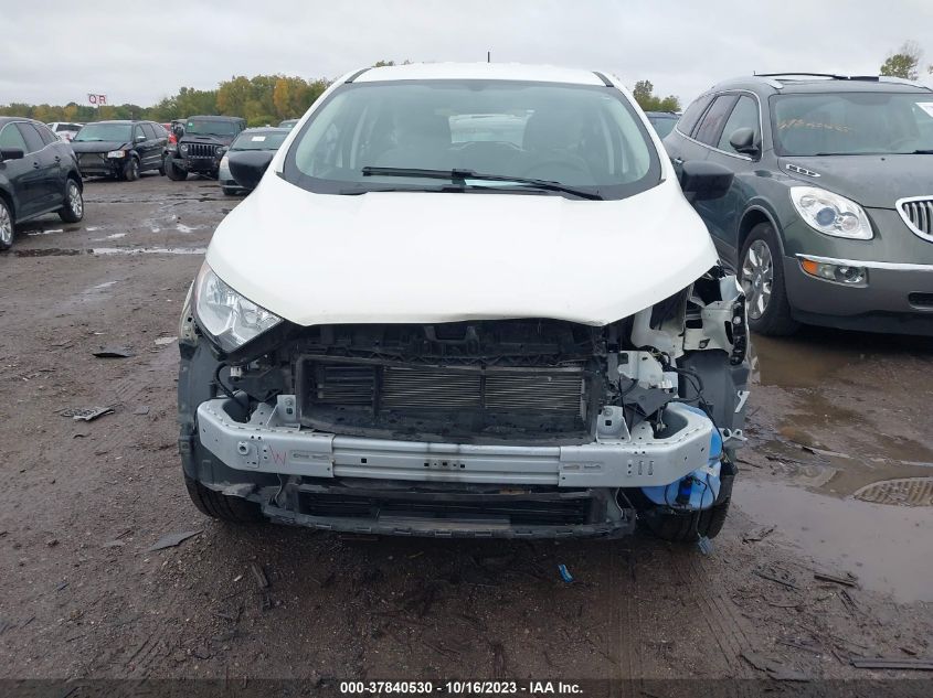 2021 FORD ECOSPORT S - MAJ6S3FL4MC425688