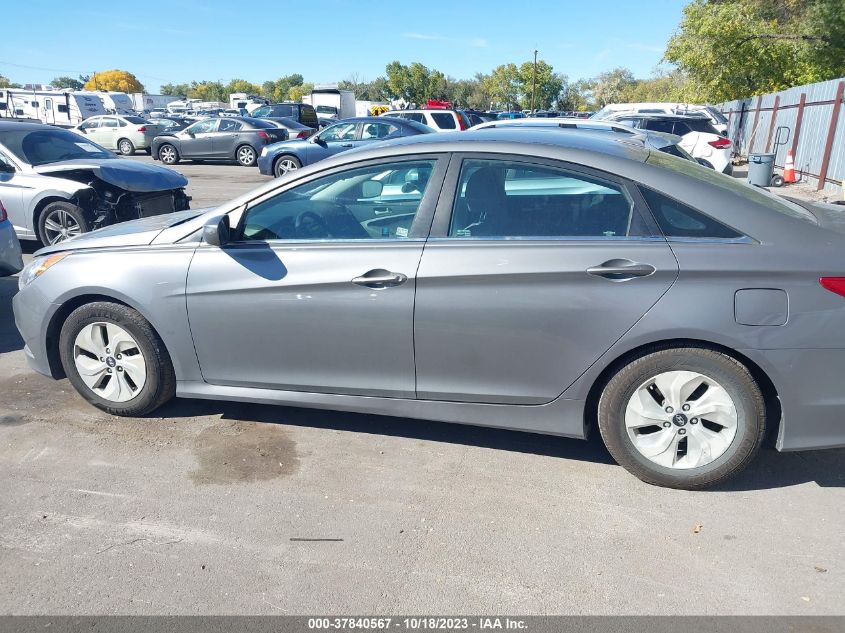 2014 HYUNDAI SONATA GLS - 5NPEB4AC4EH809110