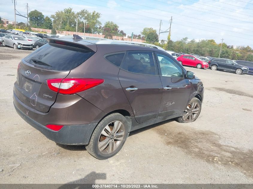 2014 HYUNDAI TUCSON LIMITED - KM8JU3AG9EU942579