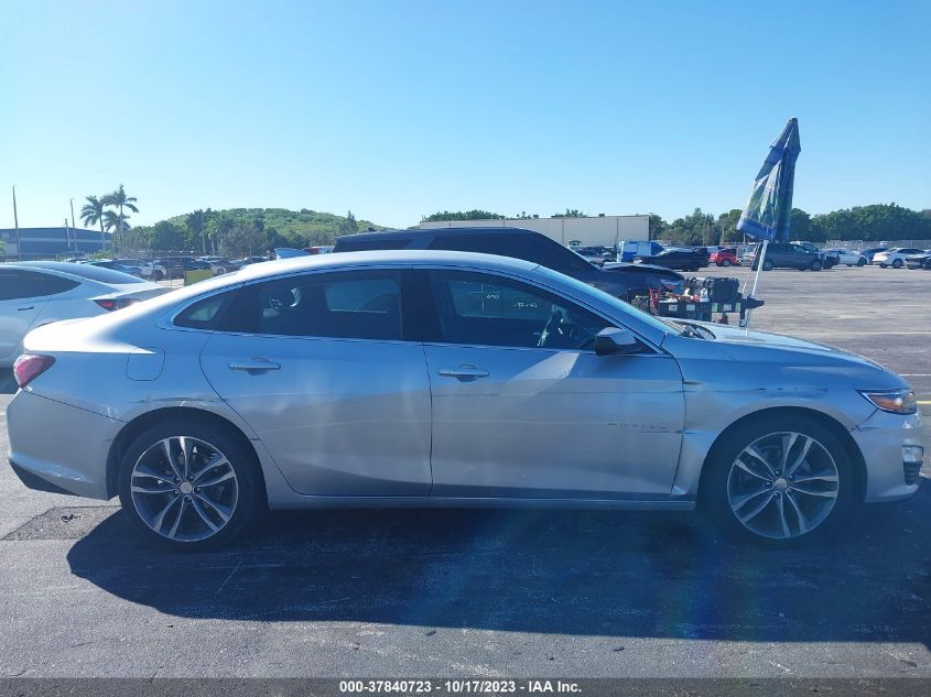 2021 CHEVROLET MALIBU LT - 1G1ZD5ST0MF076443
