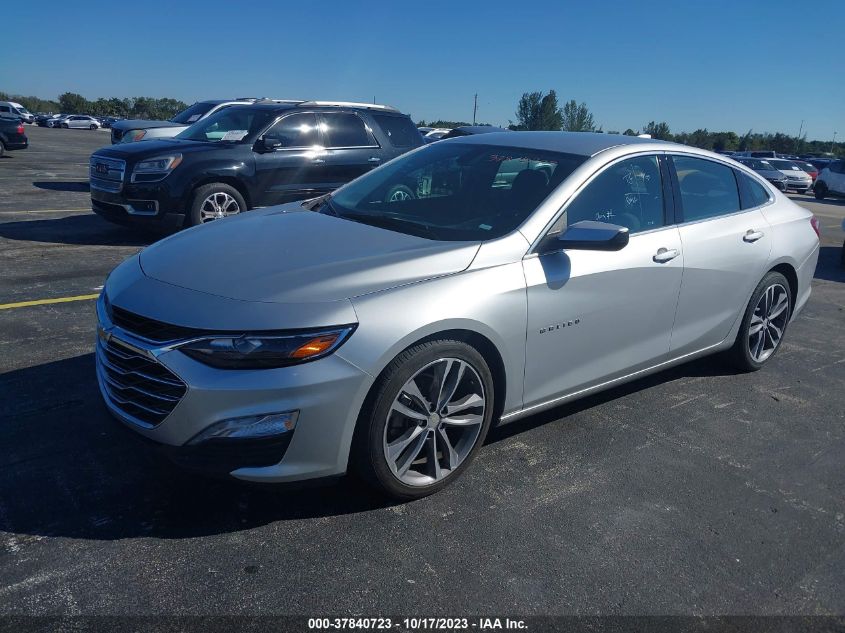 2021 CHEVROLET MALIBU LT - 1G1ZD5ST0MF076443