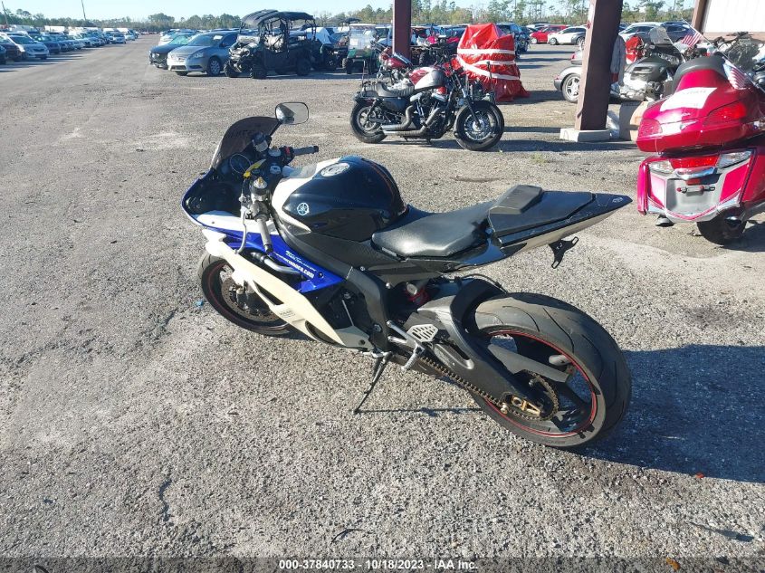 2008 YAMAHA YZFR6 JYARJ16E58A002728