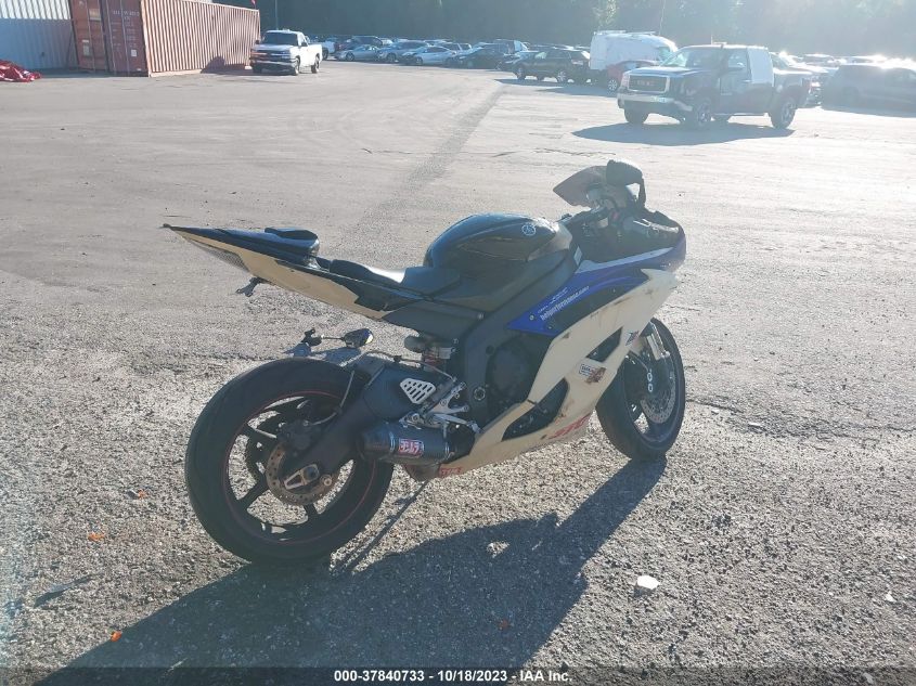 2008 YAMAHA YZFR6 JYARJ16E58A002728