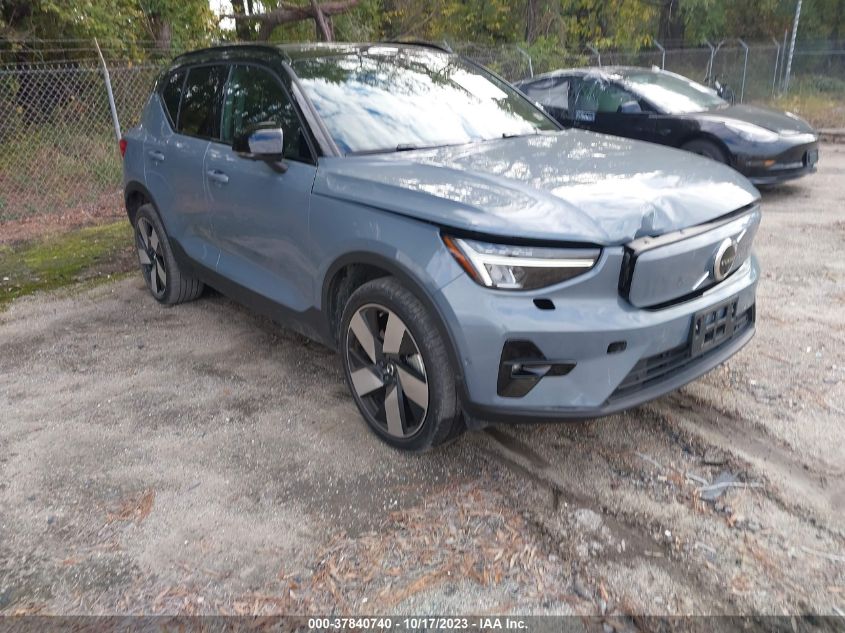 2023 VOLVO XC40 RECHARGE PURE PLUS YV4ED3UW0P2958125