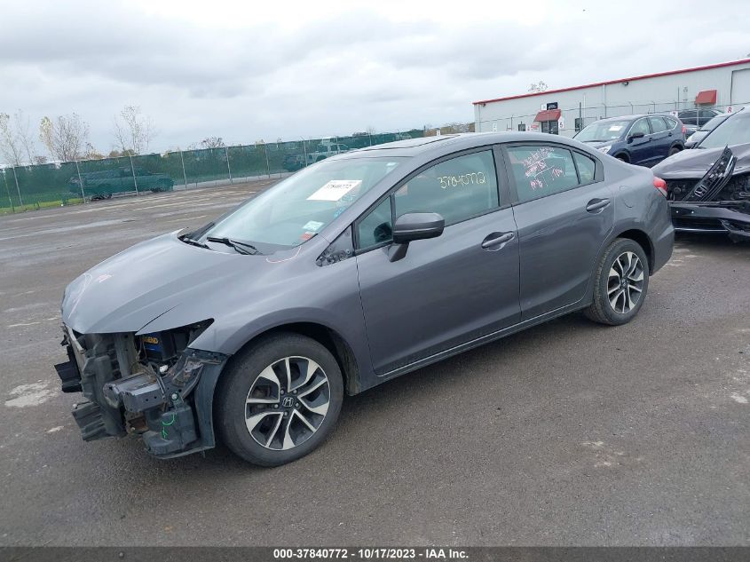 2014 HONDA CIVIC EX - 2HGFB2F83EH551881