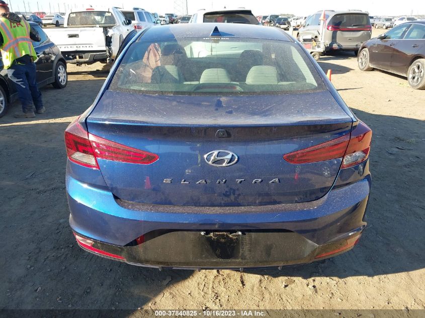 2019 HYUNDAI ELANTRA SEL - 5NPD84LF5KH453991