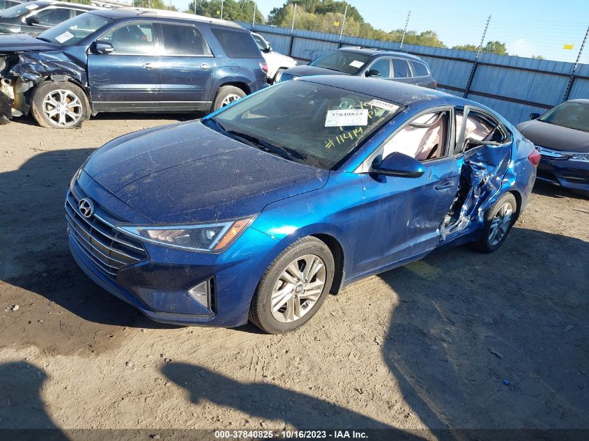 2019 HYUNDAI ELANTRA SEL - 5NPD84LF5KH453991