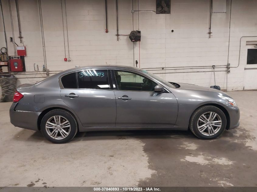 2013 INFINITI G37X JN1CV6ARXDM354236