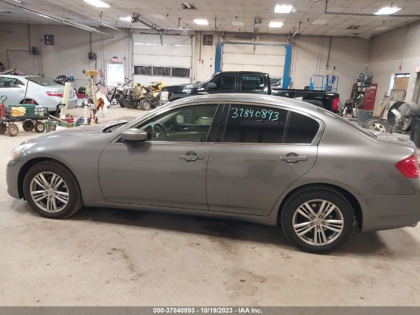 2013 INFINITI G37X JN1CV6ARXDM354236