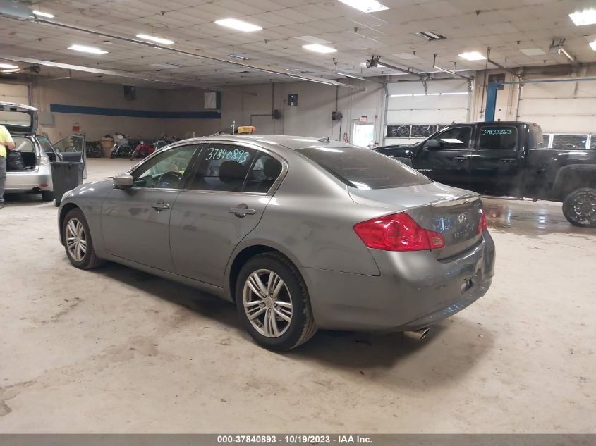 2013 INFINITI G37X JN1CV6ARXDM354236