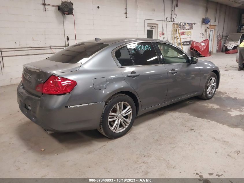 2013 INFINITI G37X JN1CV6ARXDM354236
