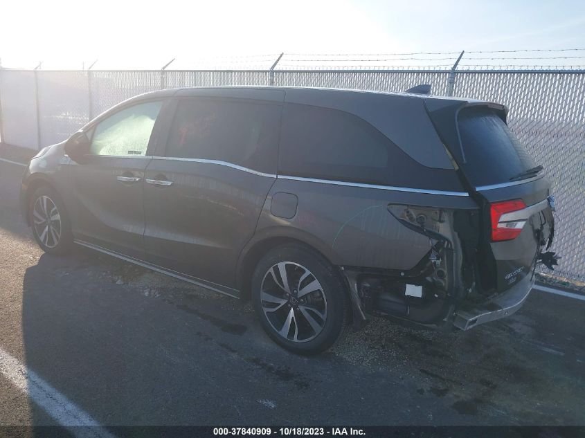 VIN 5FNRL6H97LB012589 2020 HONDA ODYSSEY ELITE