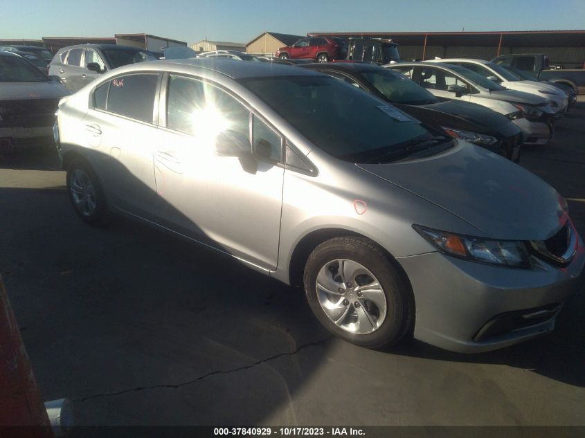 2015 HONDA CIVIC SEDAN LX - 19XFB2F58FE222983