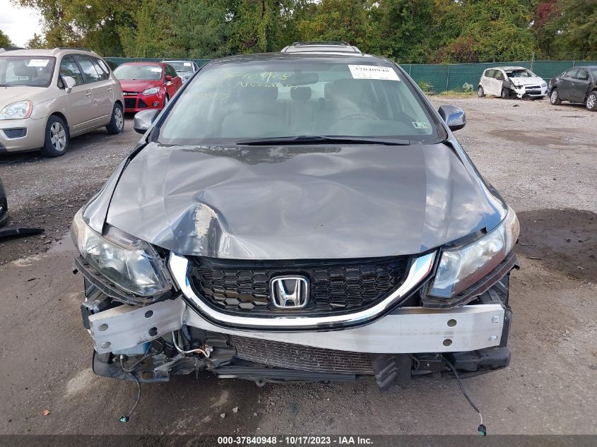 2013 HONDA CIVIC SDN EX-L - 19XFB2F91DE272690
