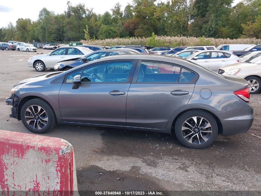 2013 HONDA CIVIC SDN EX-L - 19XFB2F91DE272690