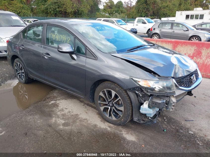 2013 HONDA CIVIC SDN EX-L - 19XFB2F91DE272690