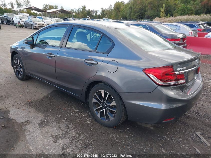 2013 HONDA CIVIC SDN EX-L - 19XFB2F91DE272690
