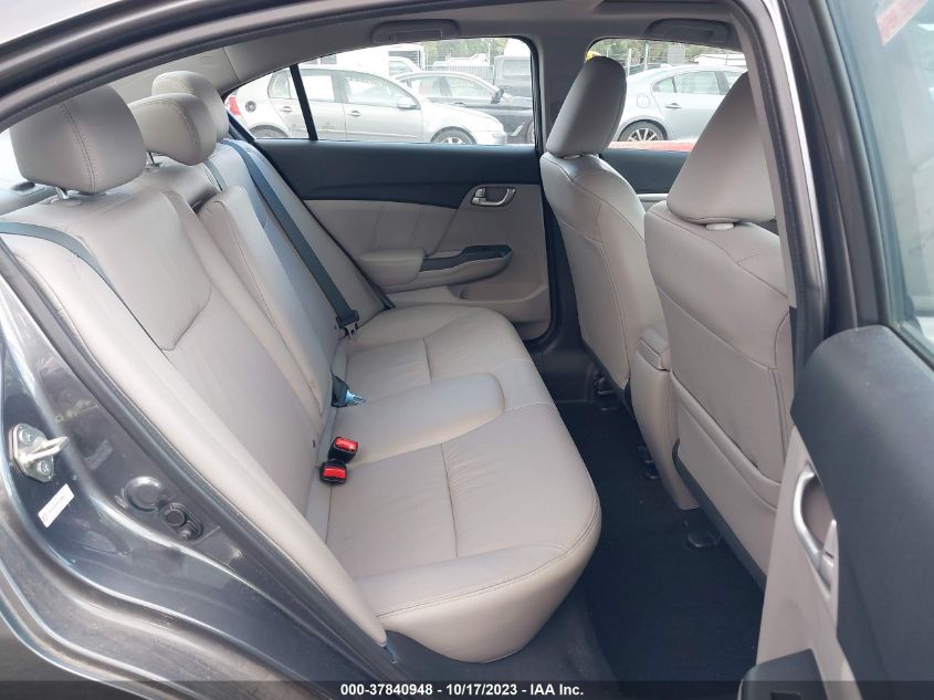 2013 HONDA CIVIC SDN EX-L - 19XFB2F91DE272690
