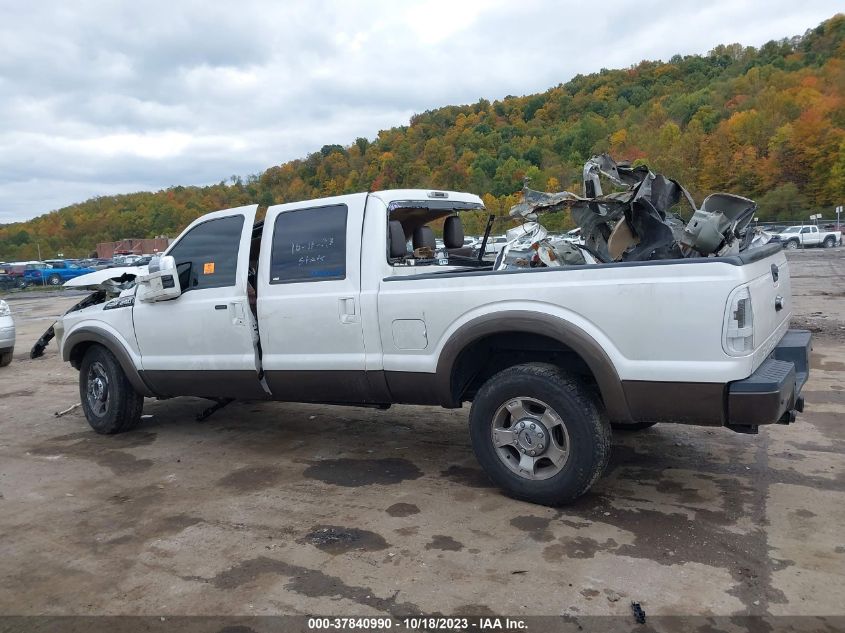 2015 FORD F-250 LARIAT - 1FT7W2BT7FEA82353