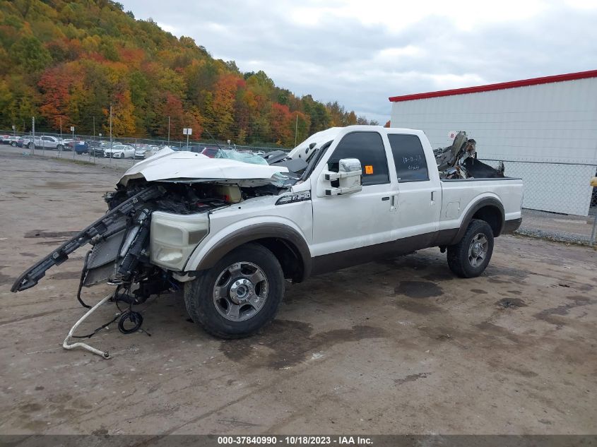 2015 FORD F-250 LARIAT - 1FT7W2BT7FEA82353