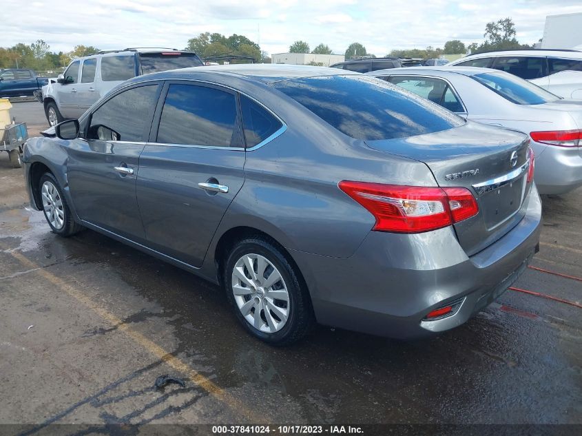 2016 NISSAN SENTRA SR/SL/S/SV/FE+ S - 3N1AB7APXGY217240