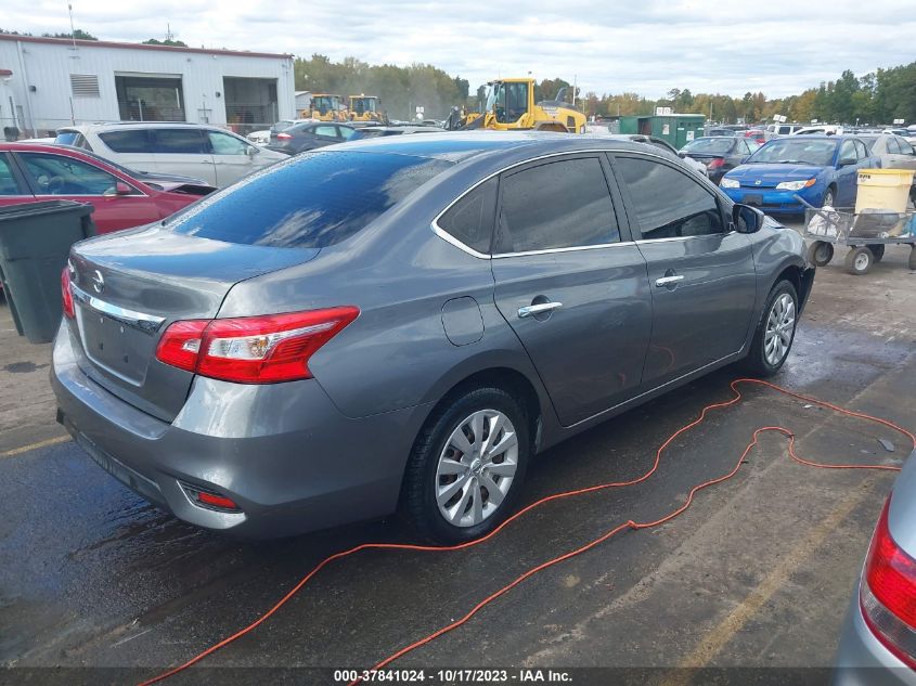 2016 NISSAN SENTRA SR/SL/S/SV/FE+ S - 3N1AB7APXGY217240