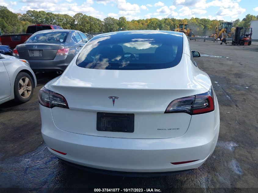 2021 TESLA MODEL 3 LONG RANGE - 5YJ3E1EB6MF980047