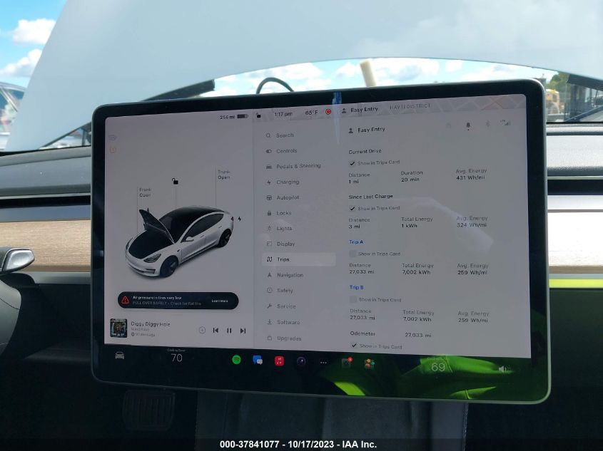 2021 TESLA MODEL 3 LONG RANGE - 5YJ3E1EB6MF980047