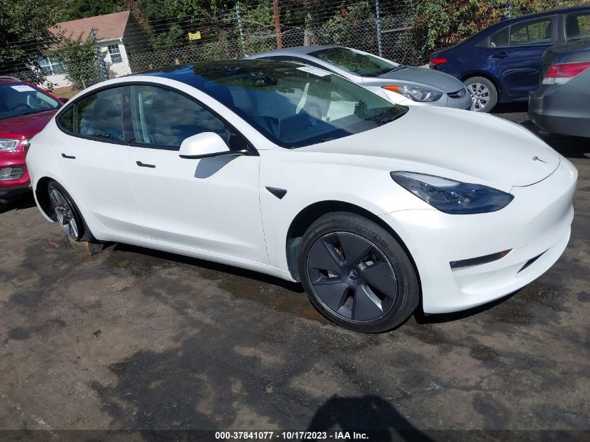 2021 TESLA MODEL 3 LONG RANGE - 5YJ3E1EB6MF980047