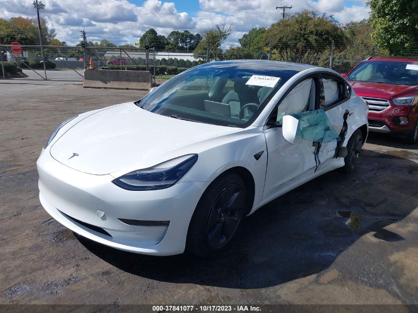 2021 TESLA MODEL 3 LONG RANGE - 5YJ3E1EB6MF980047