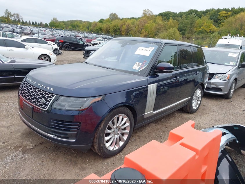 VIN SALGS2SV9JA388315 2018 LAND ROVER RANGE ROVER HSE