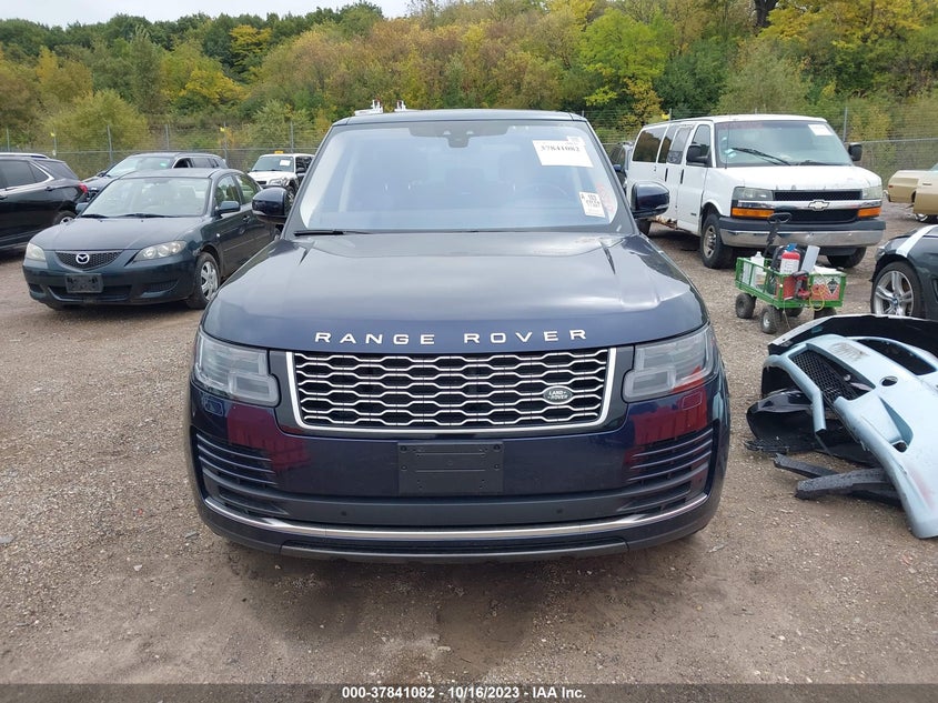 VIN SALGS2SV9JA388315 2018 LAND ROVER RANGE ROVER HSE