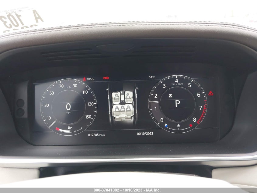 VIN SALGS2SV9JA388315 2018 LAND ROVER RANGE ROVER HSE