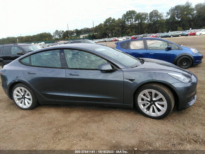 VIN 5YJ3E1EB9NF290536 2022 TESLA MODEL 3 LONG RANGE