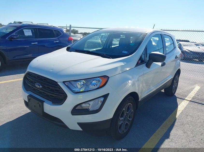 VIN MAJ3S2FE5LC378877 2020 FORD ECOSPORT S