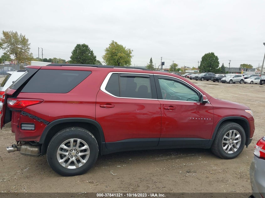 VIN 1GNEVGKW1MJ132905 2021 CHEVROLET TRAVERSE LT CLOTH